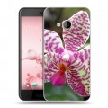 Дизайнерский силиконовый чехол для HTC U Play Орхидеи