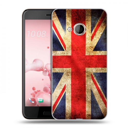 Дизайнерский силиконовый чехол для HTC U Play Флаг Британии
