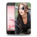 Дизайнерский силиконовый чехол для HTC U Play Дженнифер Лоуренс