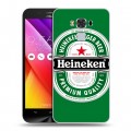 Дизайнерский силиконовый чехол для ASUS ZenFone 3 Max ZC553KL Heineken