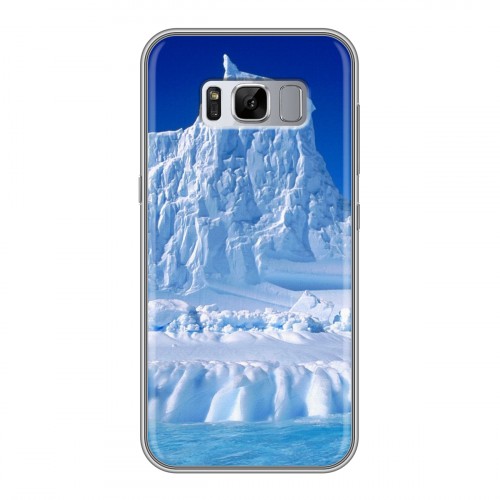 Дизайнерский силиконовый чехол для Samsung Galaxy S8 Plus Льды