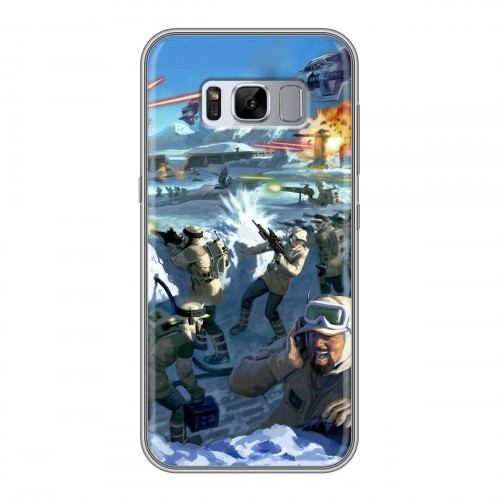 Дизайнерский силиконовый чехол для Samsung Galaxy S8 Plus Star Wars Battlefront
