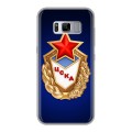 Дизайнерский силиконовый чехол для Samsung Galaxy S8 Plus ЦСКА