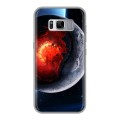 Дизайнерский силиконовый чехол для Samsung Galaxy S8 Plus Астероиды