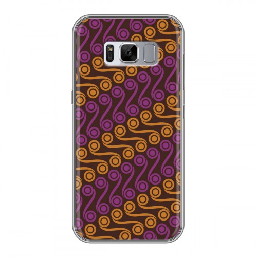 Дизайнерский силиконовый чехол для Samsung Galaxy S8 Plus Роспись батик