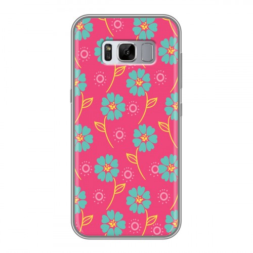 Дизайнерский силиконовый чехол для Samsung Galaxy S8 Plus Богемские шаблоны