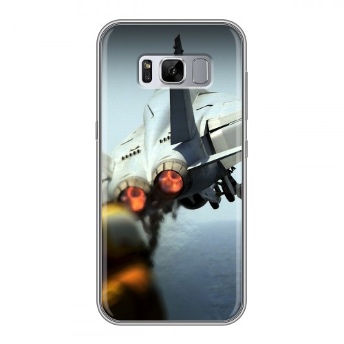 Дизайнерский силиконовый чехол для Samsung Galaxy S8 Plus Самолеты