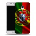 Дизайнерский силиконовый чехол для Meizu M5s Флаг Португалии