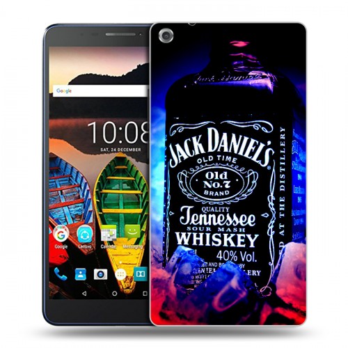Дизайнерский силиконовый чехол для Lenovo Tab 3 7 Plus Jack Daniels