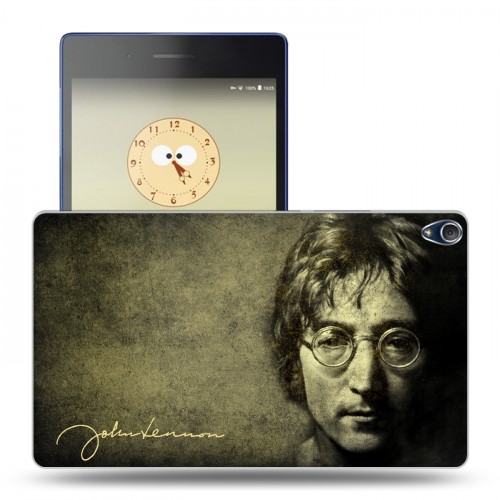 Дизайнерский силиконовый чехол для Lenovo Tab 3 8 Plus Джон Леннон