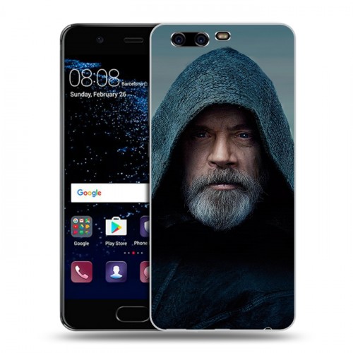 Дизайнерский пластиковый чехол для Huawei P10 Star Wars : The Last Jedi