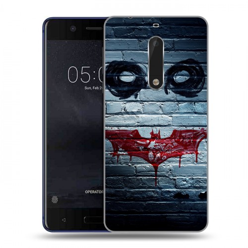 Дизайнерский пластиковый чехол для Nokia 5 Бэтмен 