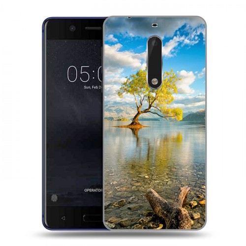 Дизайнерский пластиковый чехол для Nokia 5 озеро
