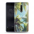 Дизайнерский пластиковый чехол для Nokia 5 Hawaii