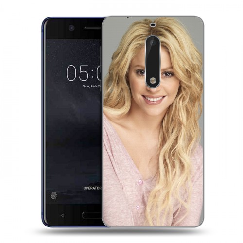 Дизайнерский пластиковый чехол для Nokia 5 Shakira