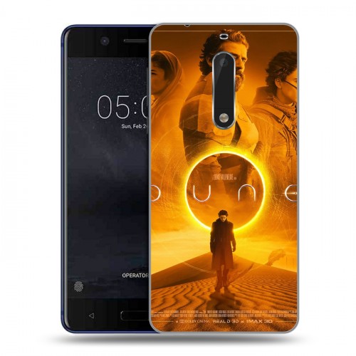 Дизайнерский пластиковый чехол для Nokia 5 Дюна 2021