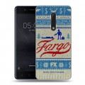 Дизайнерский пластиковый чехол для Nokia 5 Фарго