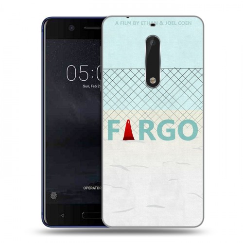 Дизайнерский пластиковый чехол для Nokia 5 Фарго