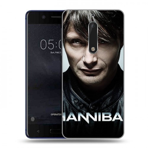Дизайнерский пластиковый чехол для Nokia 5 Ганнибал