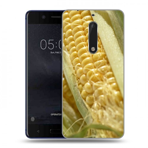 Дизайнерский пластиковый чехол для Nokia 5 Кукуруза