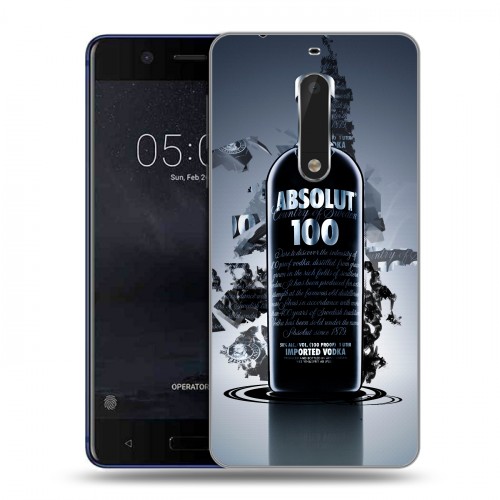 Дизайнерский пластиковый чехол для Nokia 5 Absolut