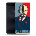 Дизайнерский пластиковый чехол для Nokia 5 Владимир Ленин