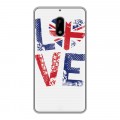 Дизайнерский пластиковый чехол для Nokia 6 British love