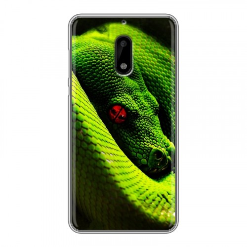 Дизайнерский пластиковый чехол для Nokia 6 Змеи
