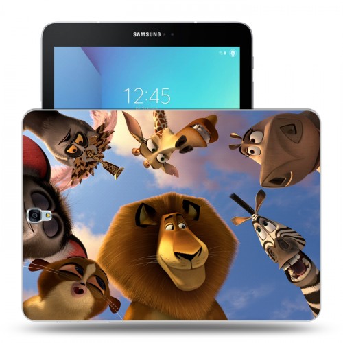 Дизайнерский силиконовый чехол для Samsung Galaxy Tab S3 Мадагаскар