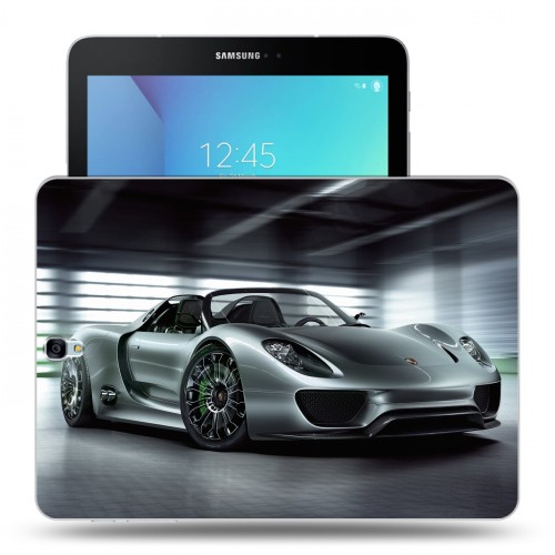 Дизайнерский силиконовый чехол для Samsung Galaxy Tab S3 Porsche