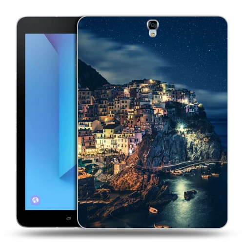 Дизайнерский силиконовый чехол для Samsung Galaxy Tab S3 ночь