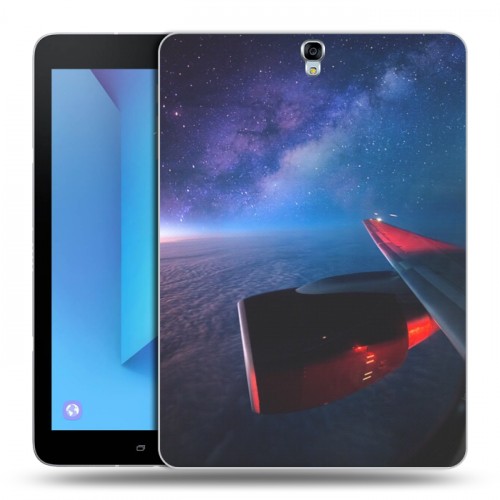 Дизайнерский силиконовый чехол для Samsung Galaxy Tab S3 самолеты