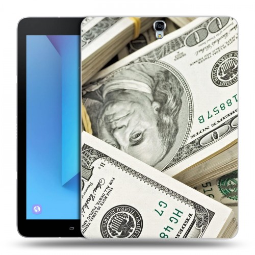 Дизайнерский силиконовый чехол для Samsung Galaxy Tab S3 Текстуры денег