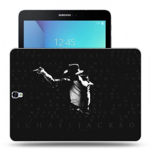 Дизайнерский силиконовый чехол для Samsung Galaxy Tab S3 Майкл Джексон