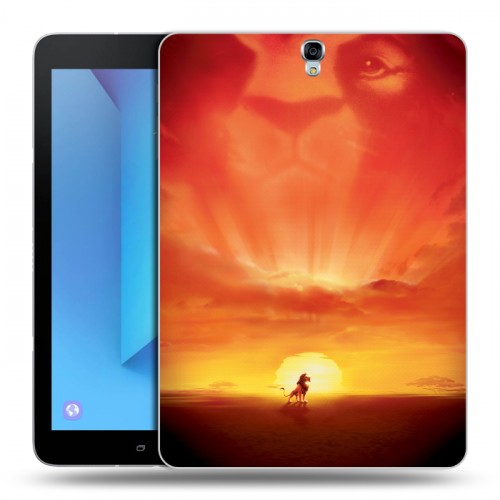 Дизайнерский силиконовый чехол для Samsung Galaxy Tab S3 Король лев