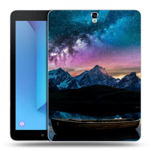 Дизайнерский силиконовый чехол для Samsung Galaxy Tab S3 Магический космос
