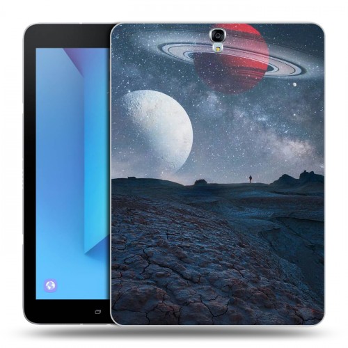Дизайнерский силиконовый чехол для Samsung Galaxy Tab S3 Магический космос