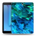 Дизайнерский силиконовый чехол для Samsung Galaxy Tab S3 Мазки краски