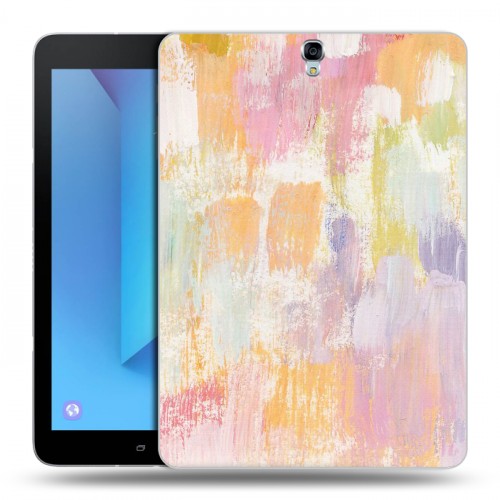 Дизайнерский силиконовый чехол для Samsung Galaxy Tab S3 Мазки краски