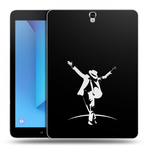 Дизайнерский силиконовый чехол для Samsung Galaxy Tab S3 Майкл Джексон