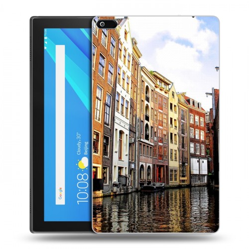 Дизайнерский силиконовый чехол для Lenovo Tab 4 8 амстердам