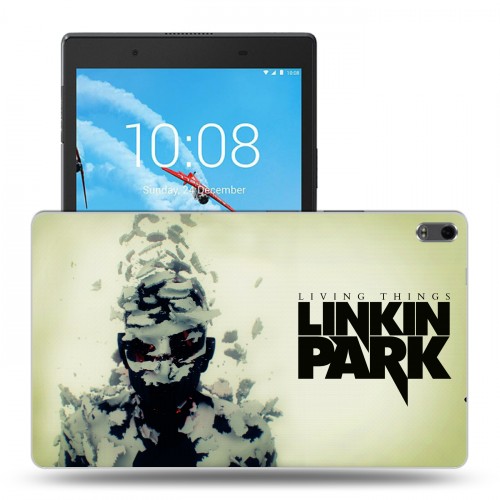 Дизайнерский силиконовый чехол для Lenovo Tab 4 8 Plus Linkin Park