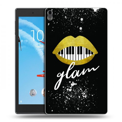 Дизайнерский силиконовый чехол для Lenovo Tab 4 8 Plus Дизайнерское пианино