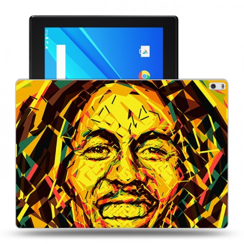 Дизайнерский силиконовый чехол для Lenovo Tab 4 10 Plus Боб Марли