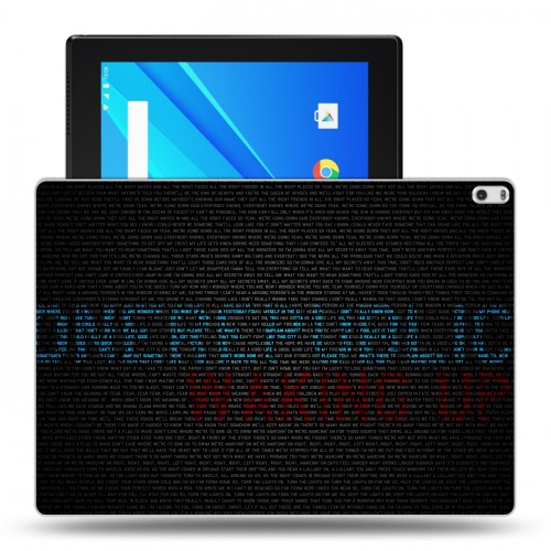 Дизайнерский силиконовый чехол для Lenovo Tab 4 10 Plus OneRepublic