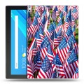 Дизайнерский силиконовый чехол для Lenovo Tab 4 10 Plus Флаг США