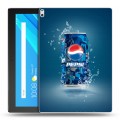Дизайнерский силиконовый чехол для Lenovo Tab 4 10 Plus Pepsi