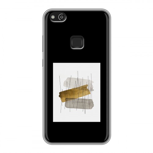 Дизайнерский силиконовый чехол для Huawei P10 Lite Стильные абстракции
