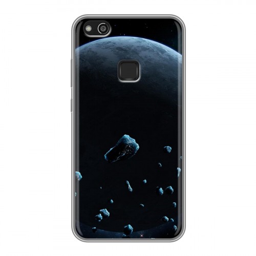 Дизайнерский силиконовый чехол для Huawei P10 Lite Астероиды