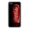 Дизайнерский силиконовый чехол для Huawei P10 Lite Coca-cola